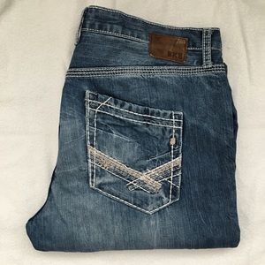 BKE Men’s Tyler Bootcut Big & Tall Jeans 38 XL